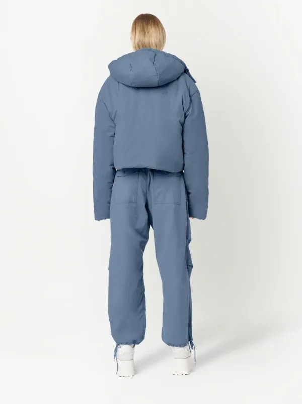 【関税込み】Marc Jacobs ブルー パデッド ジャケット Marc Jacobs パデッド カーゴジャケット | ブルー | FARFETCH JP