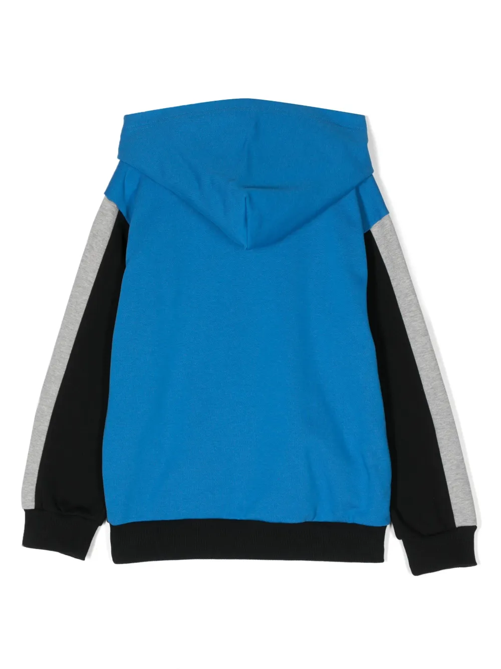 Diesel Kids Hoodie met colourblocking - Zwart