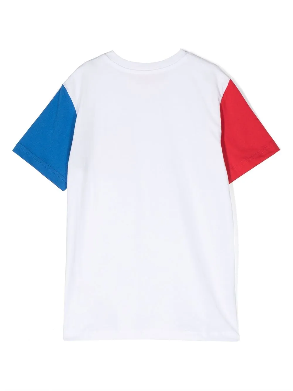 Diesel Kids T-shirt met colourblocking - Wit