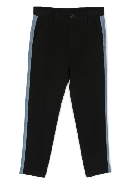 Diesel Kids Calça reta com listra na lateral