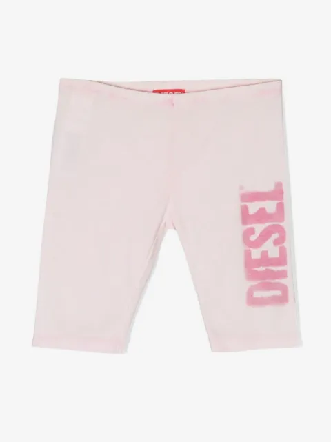 Diesel Kids shorts con logo estampado