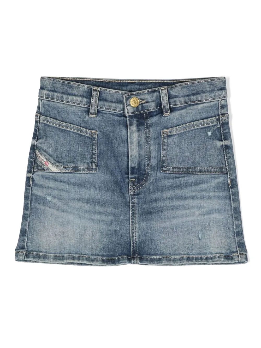 Diesel Kids Gianna A-line Denim Skirt - Farfetch