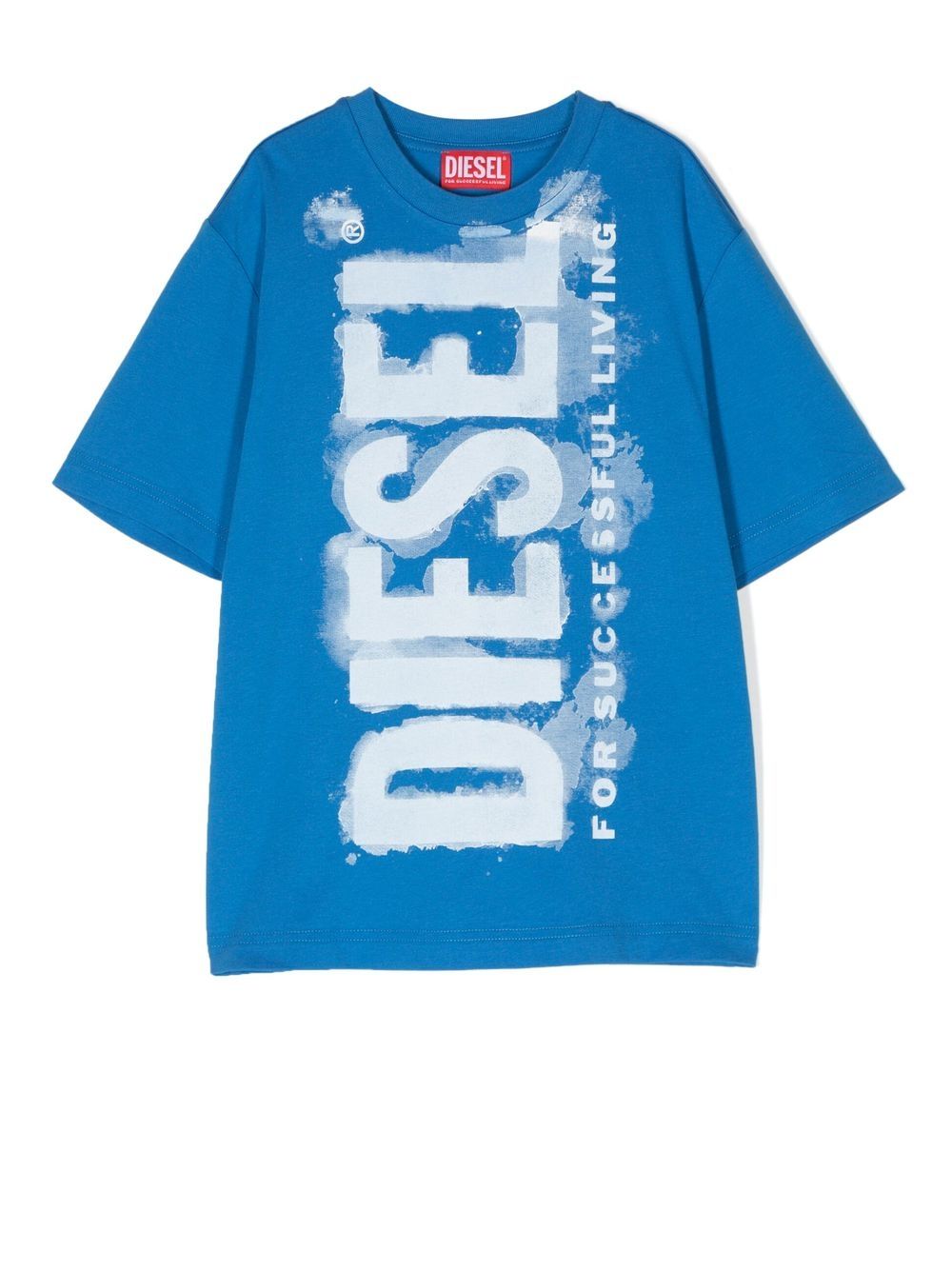 Diesel Kids logo-print Cotton T-shirt - Farfetch