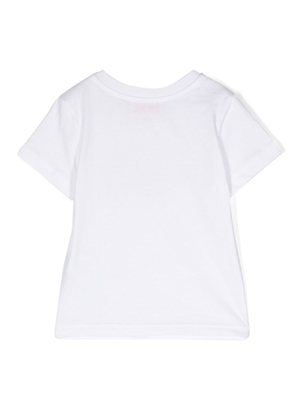 Diesel Kids T-shirt met logoprint - Wit