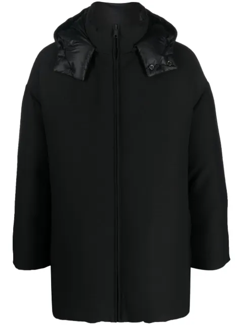 Valentino Garavani zip-up hooded coat