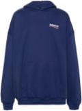 Balenciaga Political Campaign hoodie - Blue