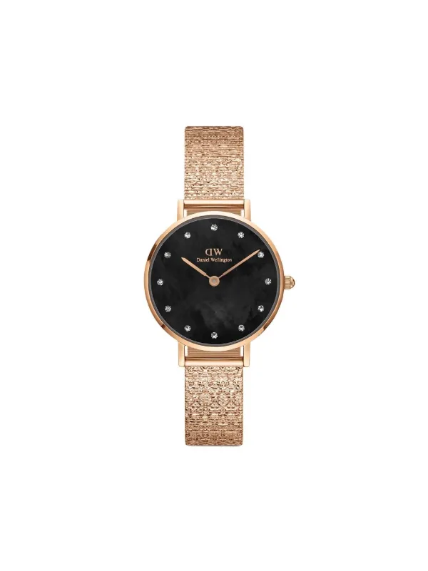 Daniel Wellington Petite Pressed Studio Lumine 28mm Black