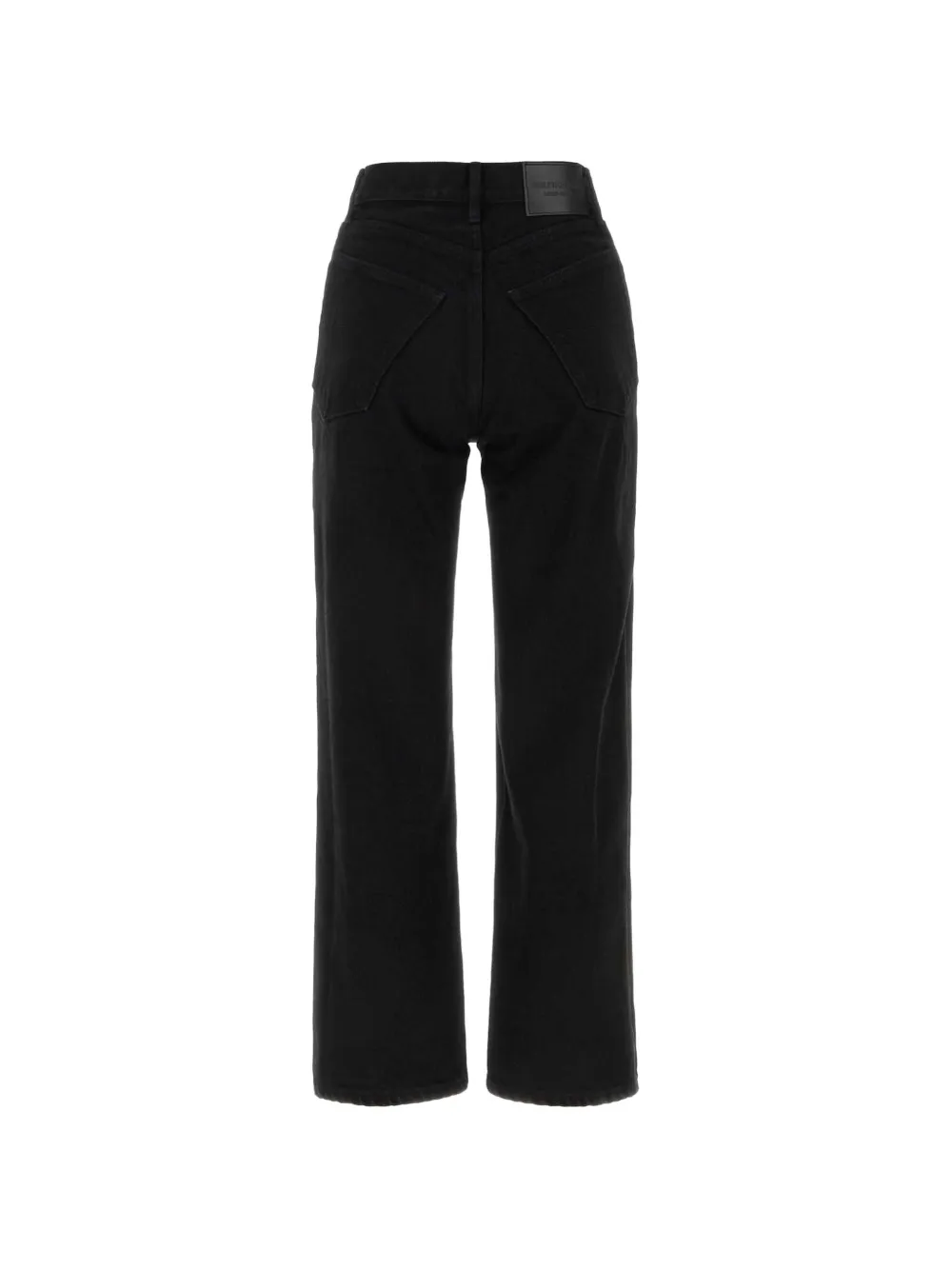  Balenciaga Vaqueros Rectos Capri - Negro 