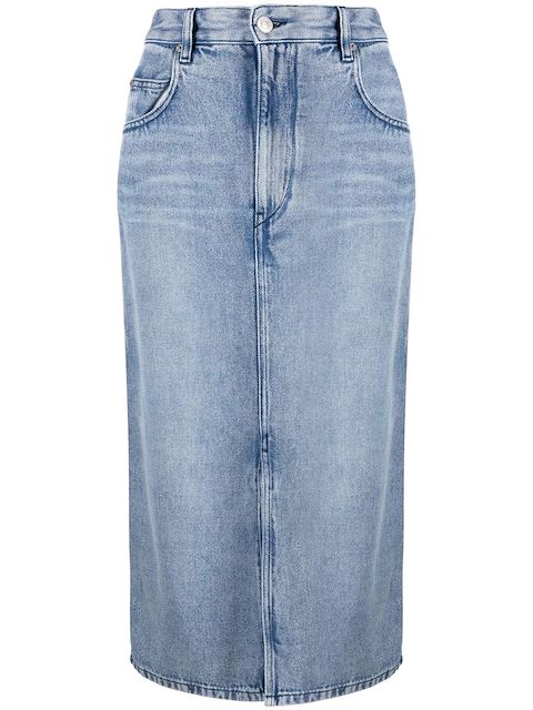 MARANT ÉTOILE Mittellanger Jeansrock