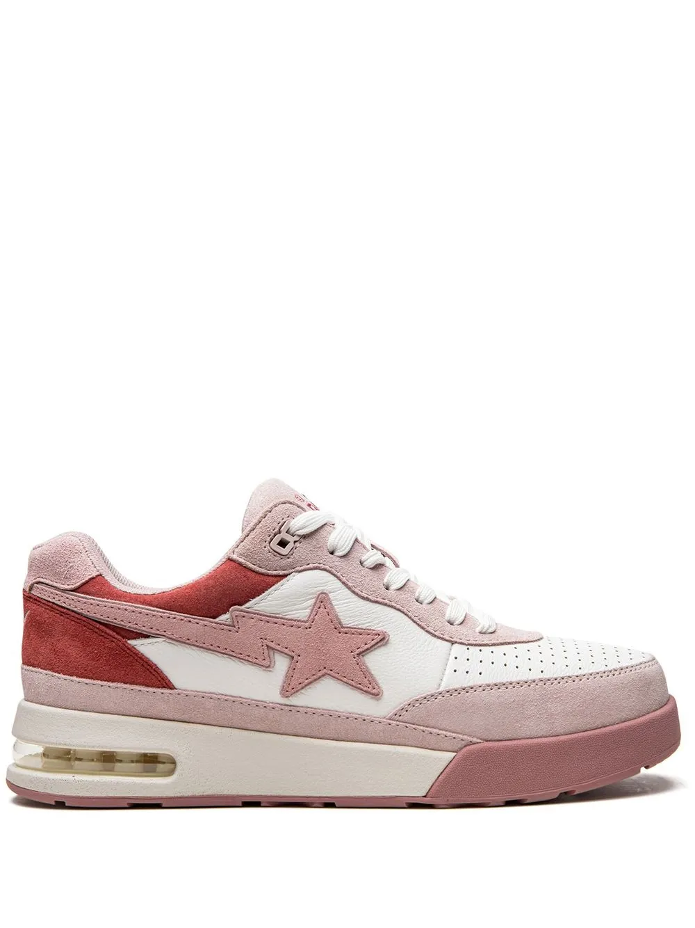 

A BATHING APE® tenis Road Sta #3 - Rosado