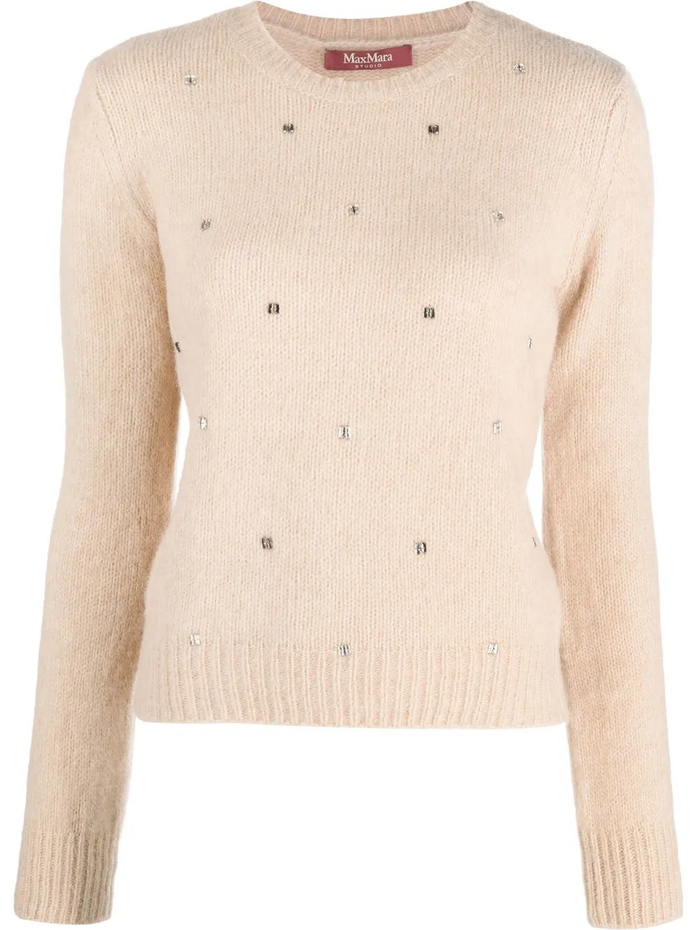 

'S Max Mara crew-neck long-sleeve jumper - Neutrals