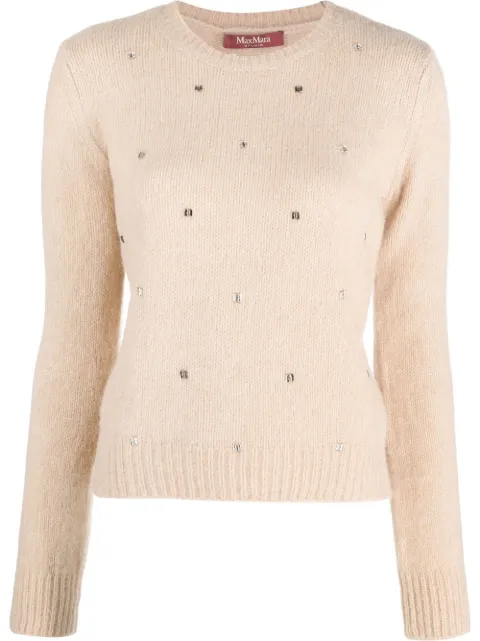 'S Max Mara crew-neck long-sleeve jumper 