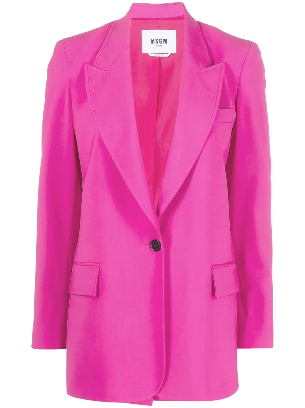 

MSGM blazer con botones - Rosado