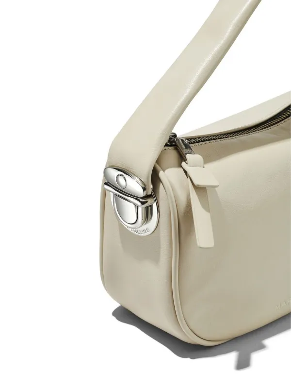 ハンドバッグ Marc Jacobs Mini Borsa The Nano Tote In Pelle Marc Jacobs The Nano tote bag charm for Women - Silver in