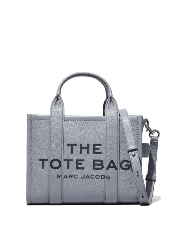 Grey designer tote bag on sale