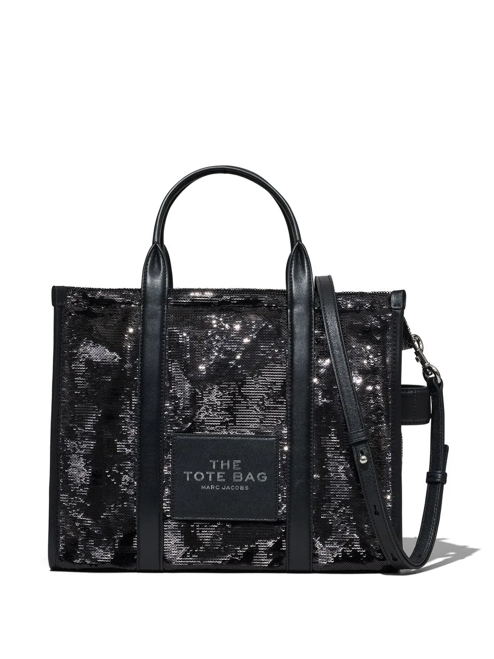 

Marc Jacobs The Sequin medium tote bag - Black