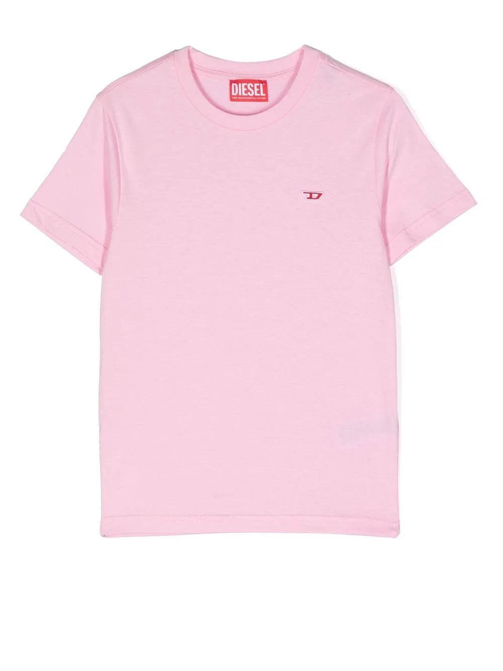 

Diesel Kids playera con logo bordado - Rosado