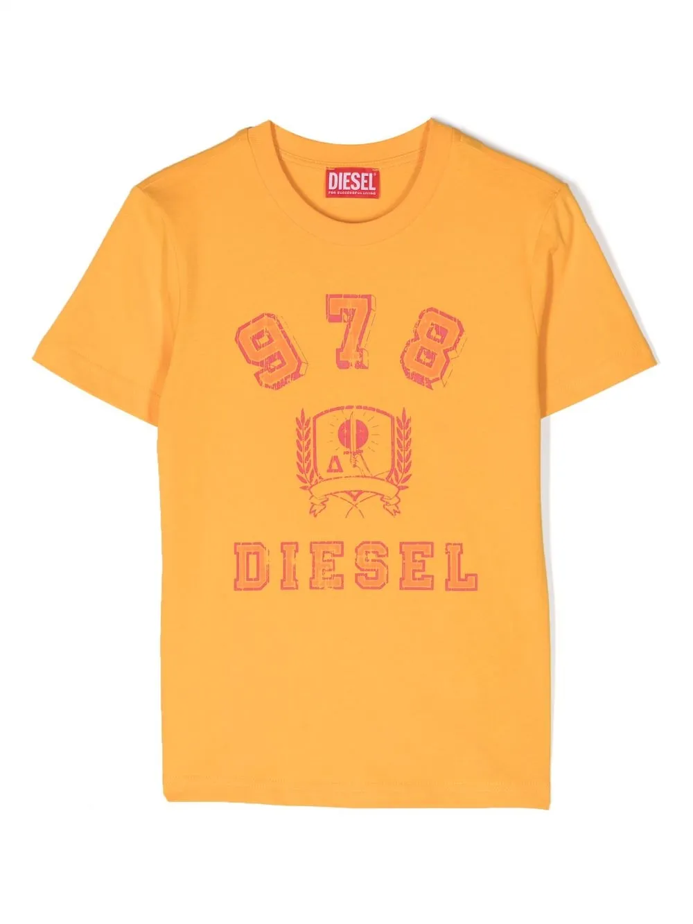 

Diesel Kids playera con logo estampado 978 - Amarillo