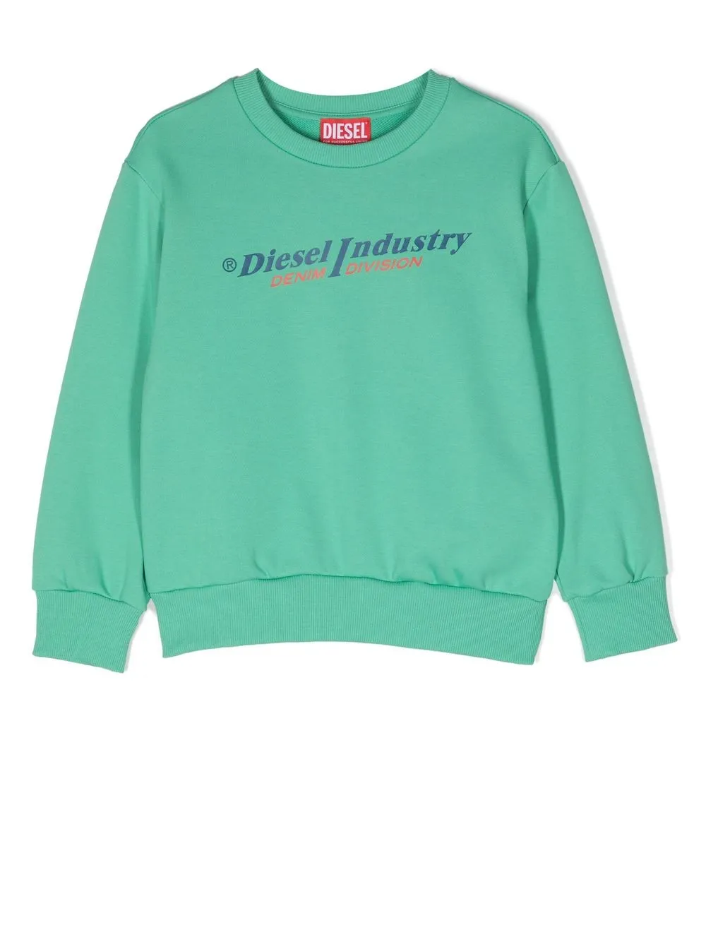 

Diesel Kids sudadera con logo estampado - Verde