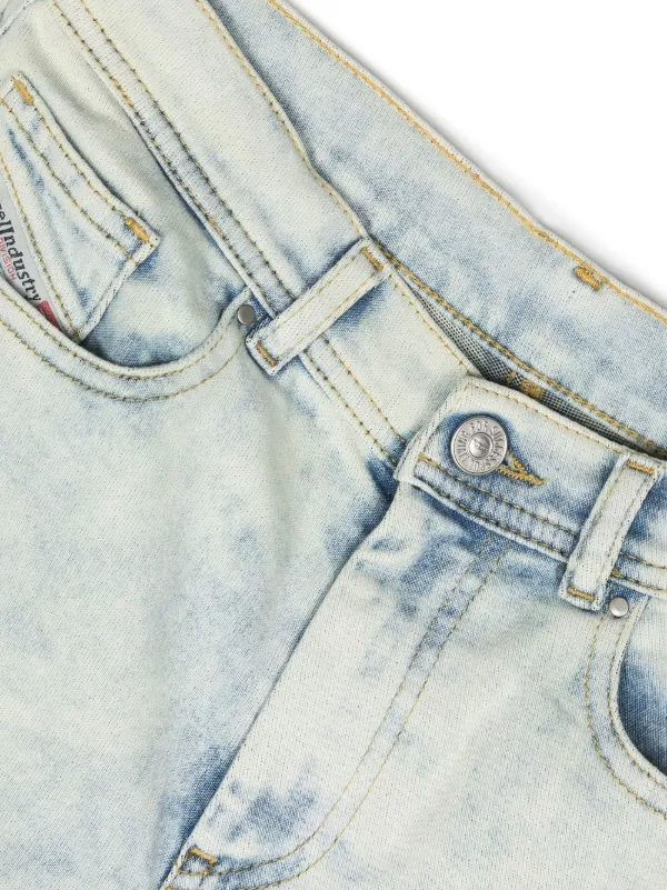 Diesel Kids ロゴパッチ ジーンズ Diesel Kids ロゴパッチ ジーンズ | ブルー | FARFETCH JP
