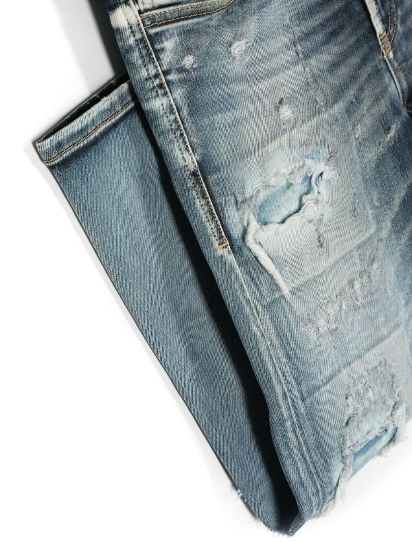 Mos defile krigerisk Diesel Kids 2010-J Distressed Straight Jeans - Farfetch