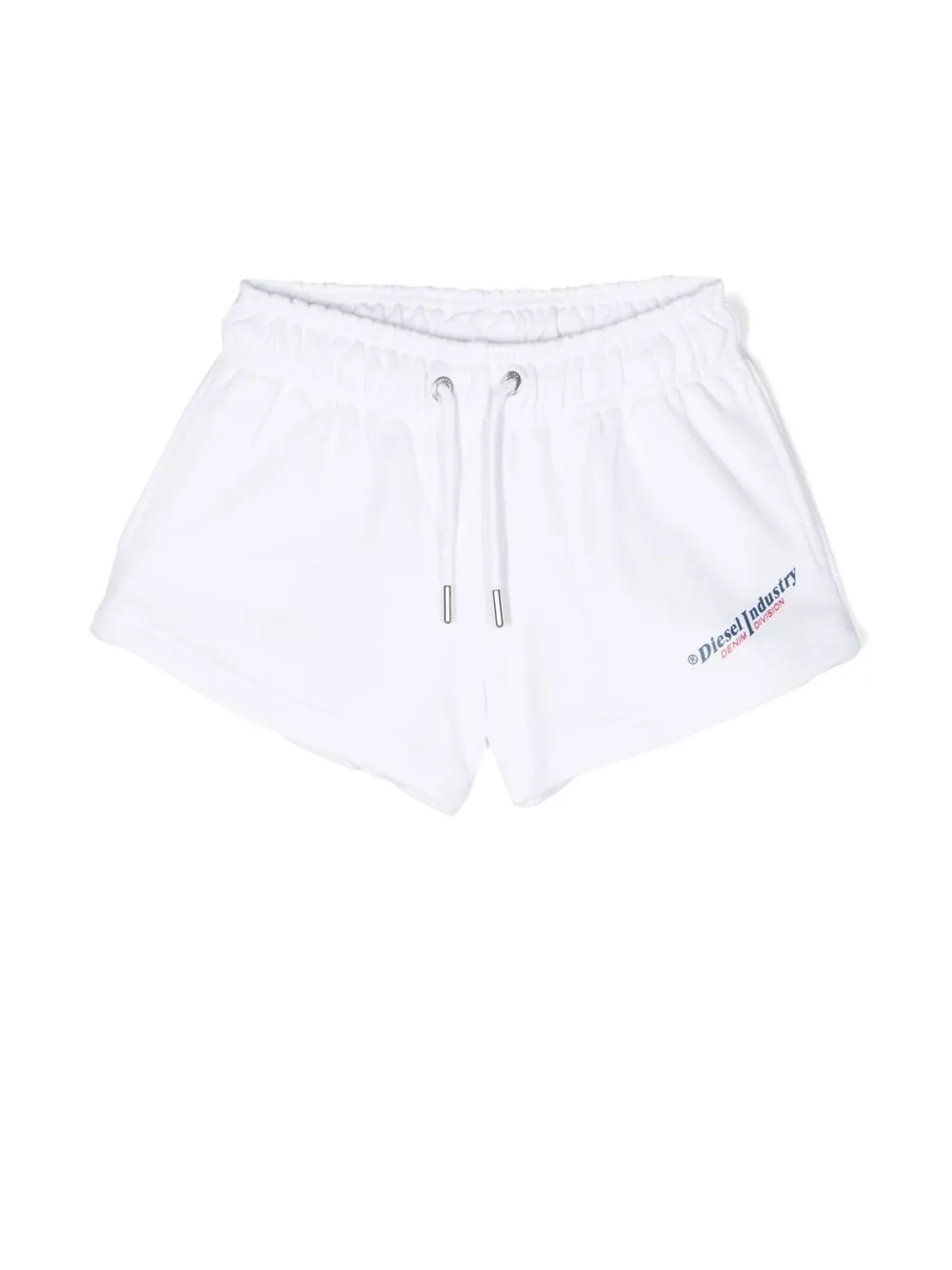 

Diesel Kids Calzoncini drawstring track shorts - White