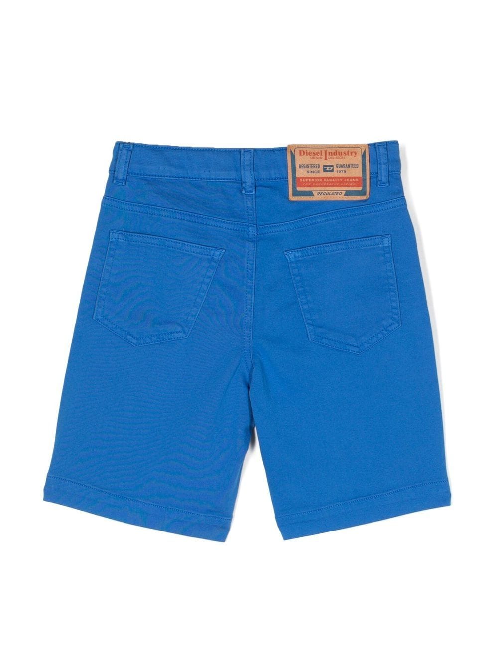 Shop Diesel D-macs Knee-length Shorts In Blue