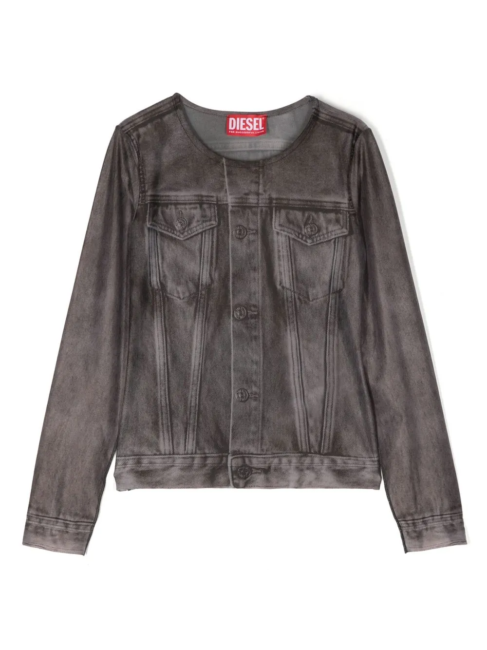 

Diesel Kids top Tulau - Negro