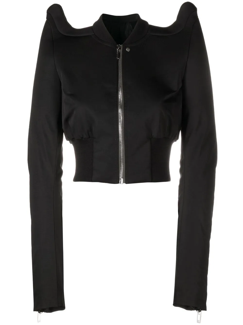 Rick Owens Tec exaggerated-shoulder Bomber Jacket - Farfetch