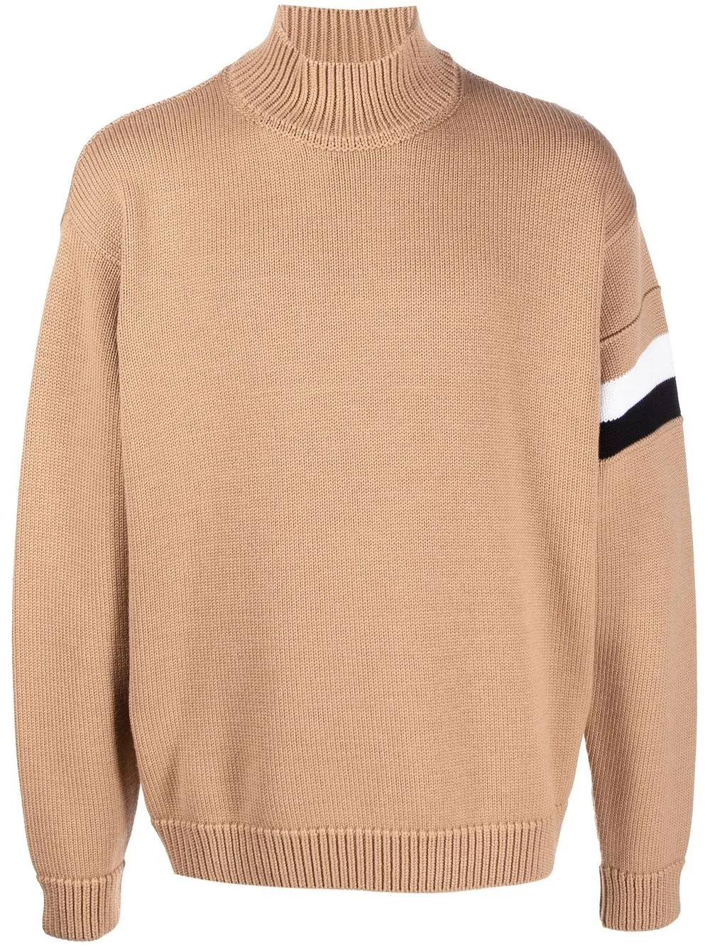 

BOSS high-neck long-sleeve jumper - Neutrals