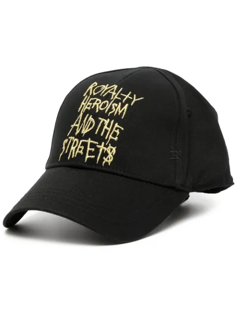 Ksubi slogan-embroidered cap