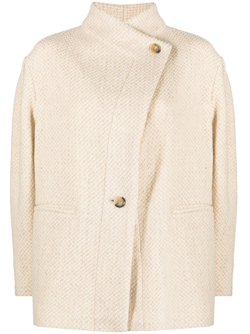 Shop Isabel Marant Étoile Nameo Tweed Jacket