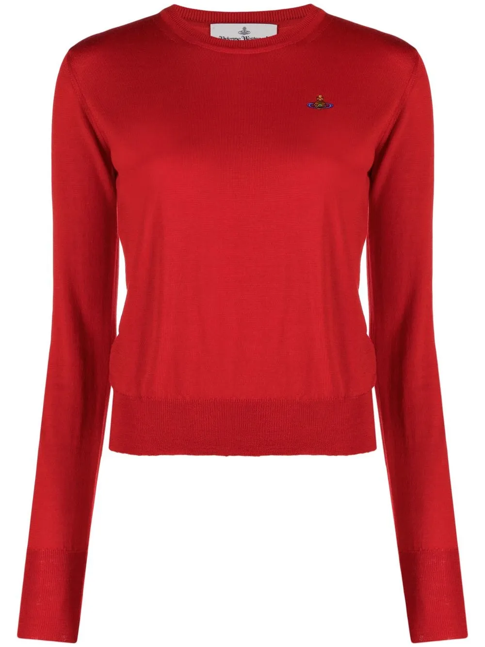 

Vivienne Westwood embroidered-motif long-sleeve top