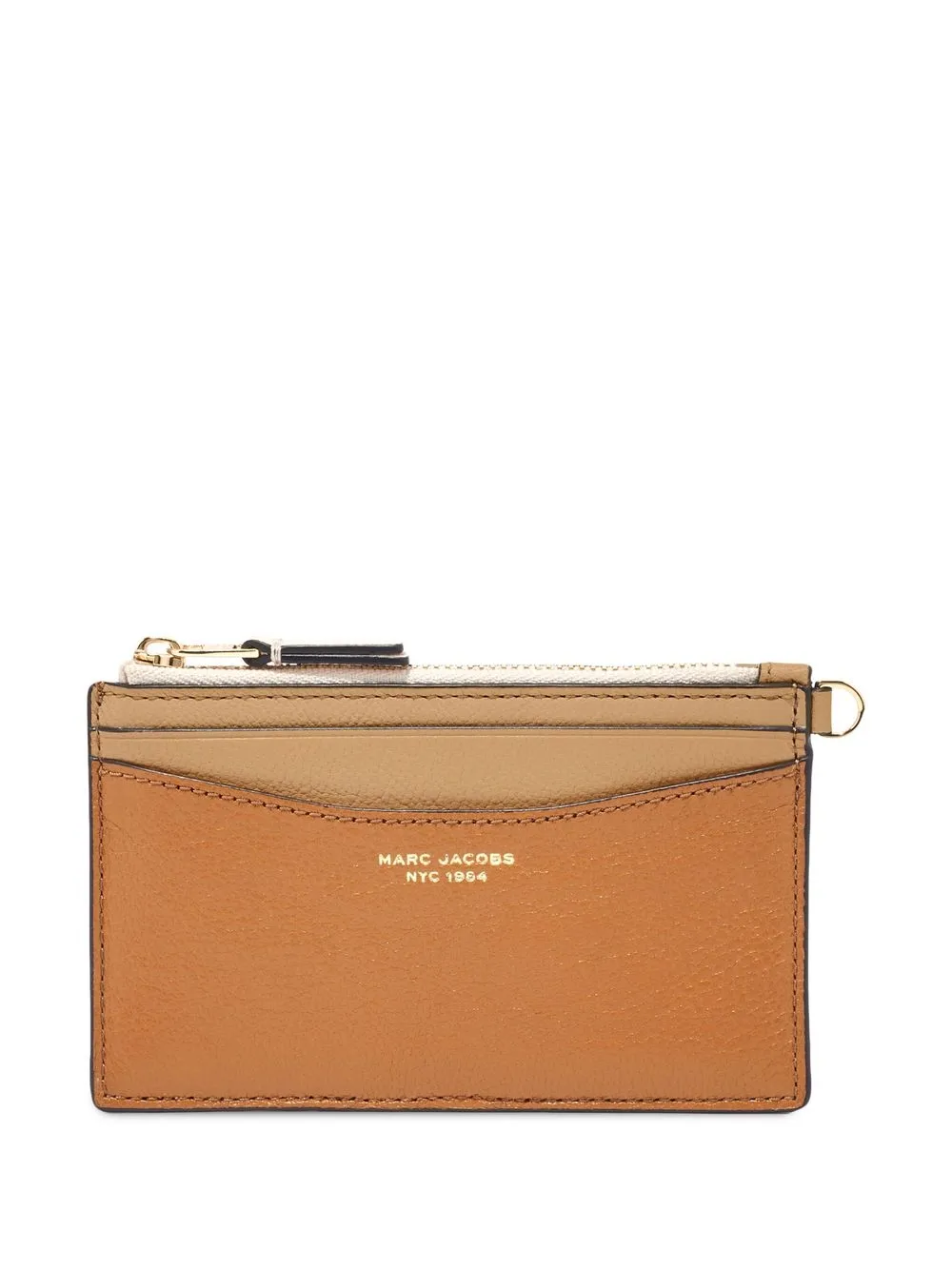 Marc Jacobs The Top Zip Leather Wallet In Buff Modesens 5709