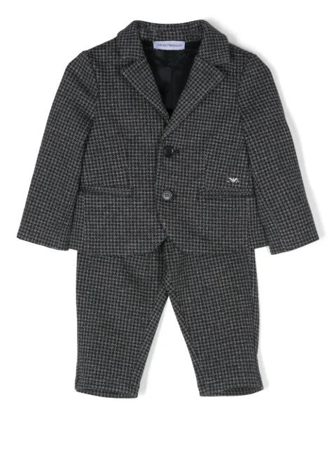 Emporio Armani Kids houndstooth two-piece suit