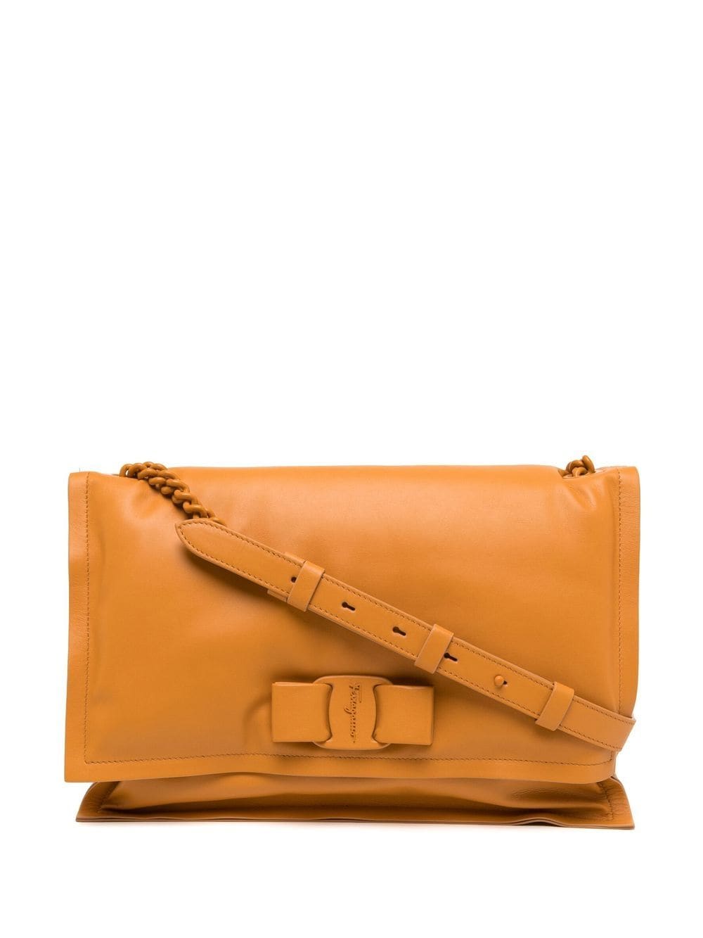 

Salvatore Ferragamo bolsa de hombro Viva Bow - Naranja