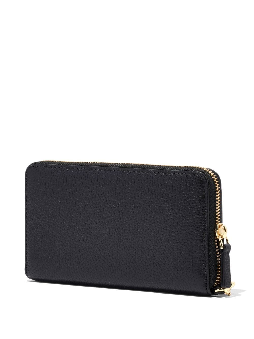 Marc Jacobs The Continental Leather Wallet In Black | ModeSens