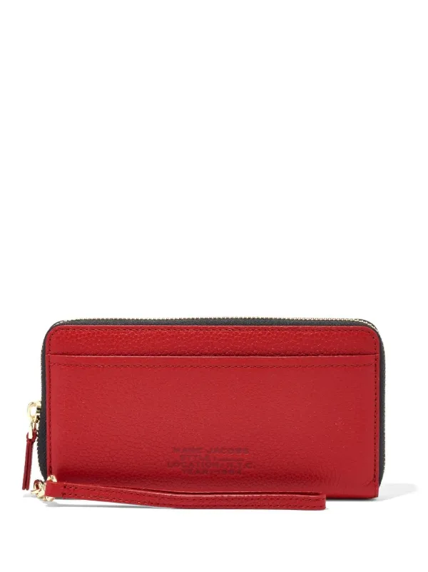 Marc Jacobs Red Continental Wristlet Wallet 財布-