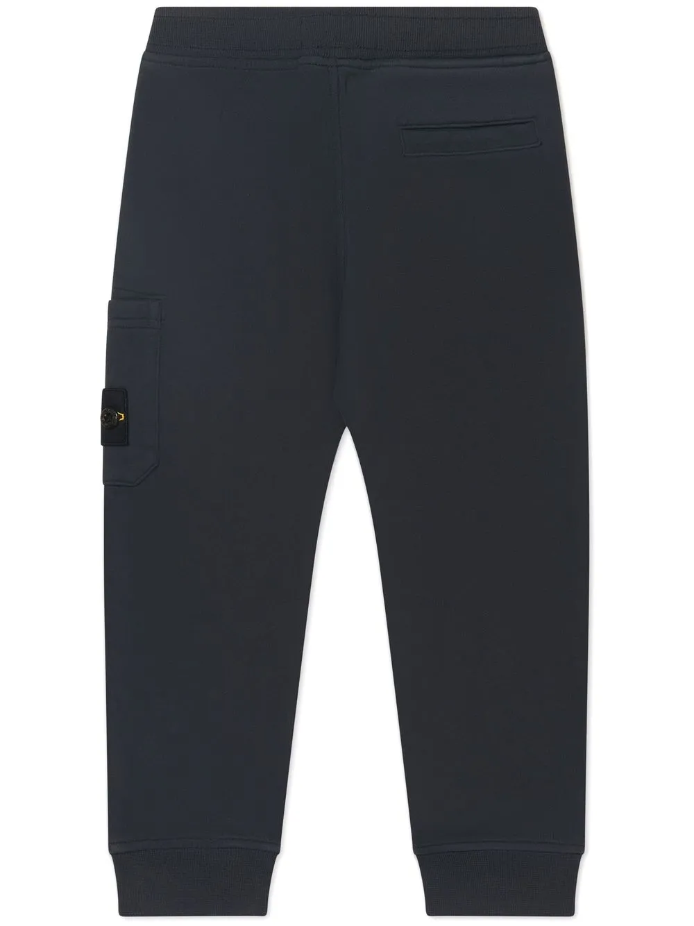 

Stone Island Junior pants con parche del logo - Negro