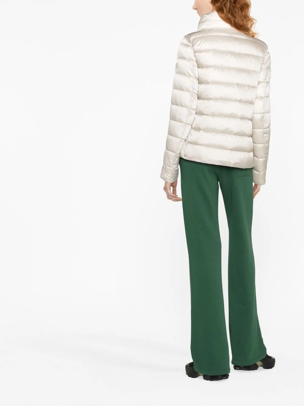  Save The Duck Elsie Zip-front Padded Jacket - Neutrals 