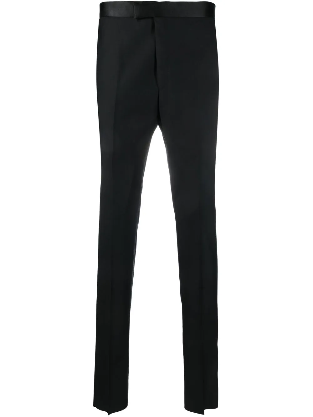 

Tonello tailored contrast-waistband trousers - Black