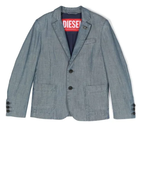 Diesel Kids blazer de mezclilla con botones
