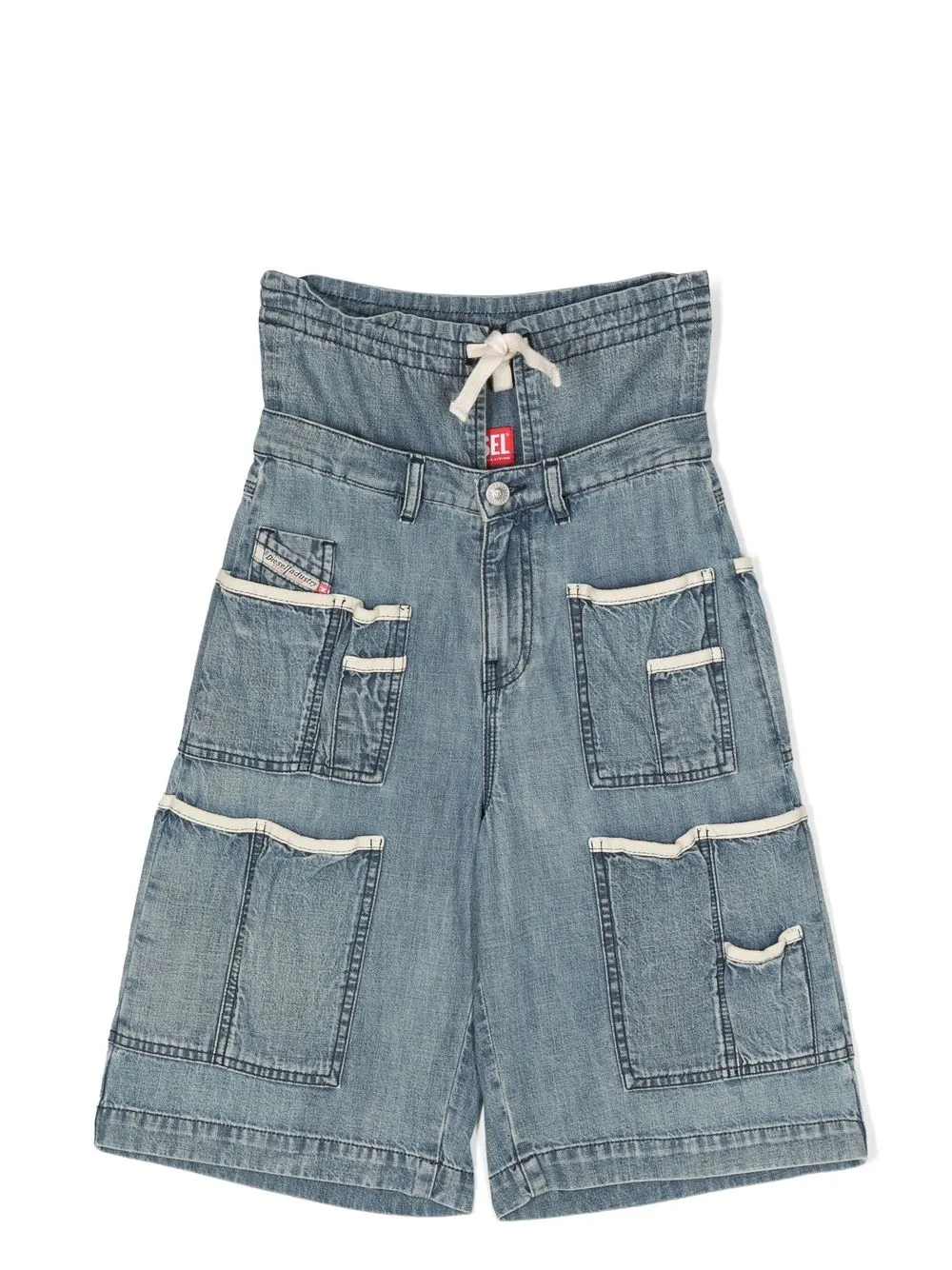 

Diesel Kids shorts de mezclilla Pezule - Azul