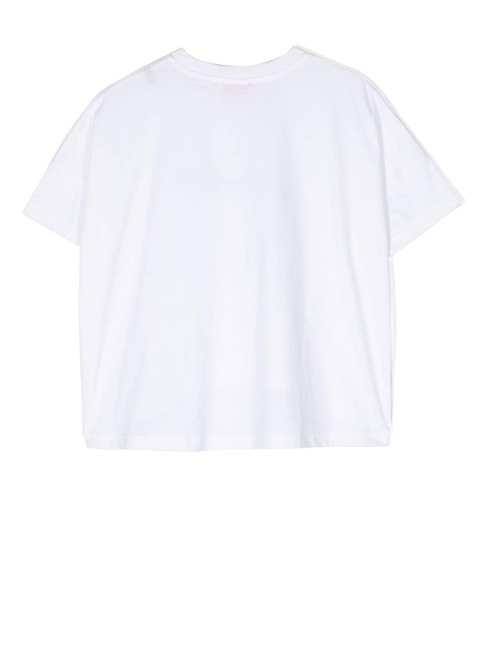 Shop Diesel Texalind Maglietta Logo-print T-shirt In White