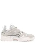 ISABEL MARANT metallic low-top sneakers - Silver