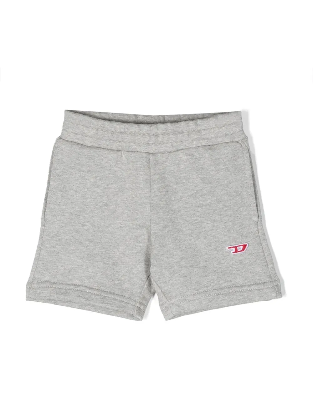 

Diesel Kids shorts con parche del logo - Gris