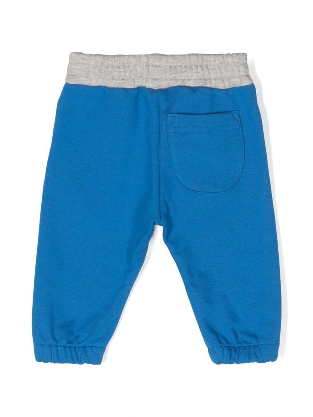 Diesel Kids Trainingsshorts met logoprint - Blauw