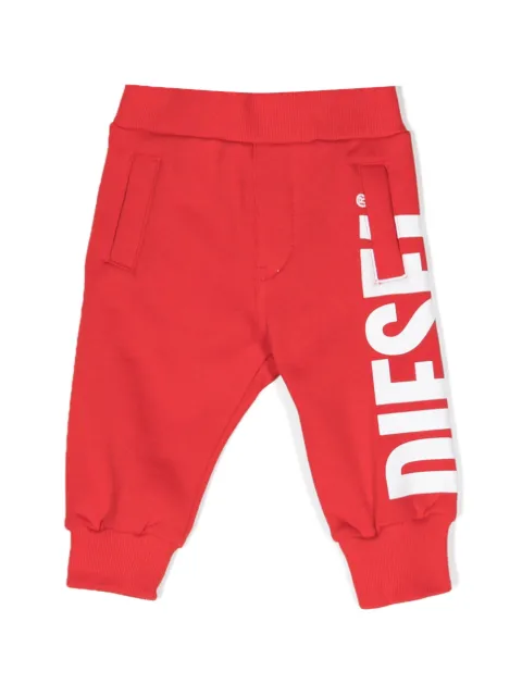 Diesel Kids logo-print cotton pant
