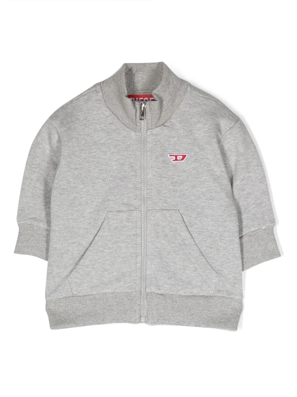 

Diesel Kids Sancyb zip-up sweatshirt - Grey