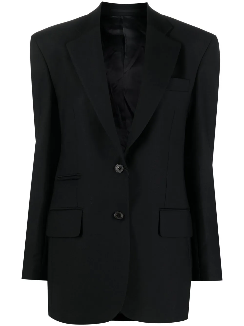 

Jacob Lee blazer de vestir con doble botonadura - Negro